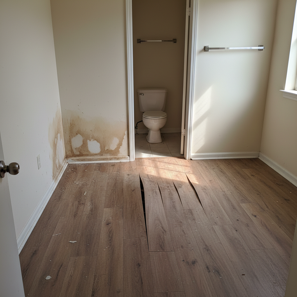 Hardwood Floor Water Damage Restoration