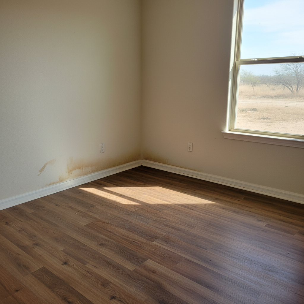 Water damage-related mold removal