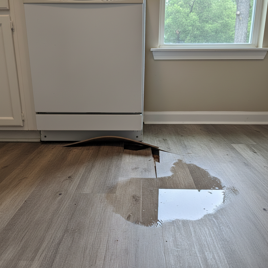 Appliance Leak Cleanup