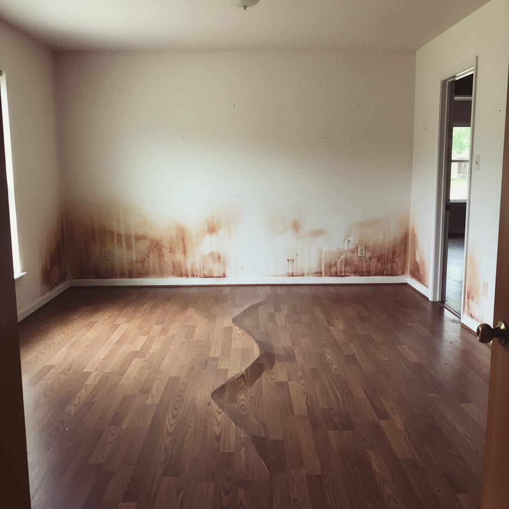 Water damage-related mold removal