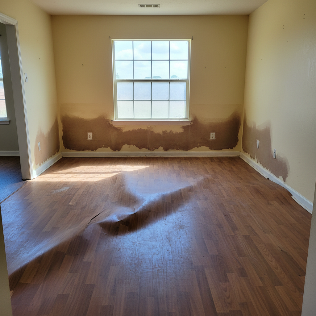 Hardwood Floor Water Damage Restoration
