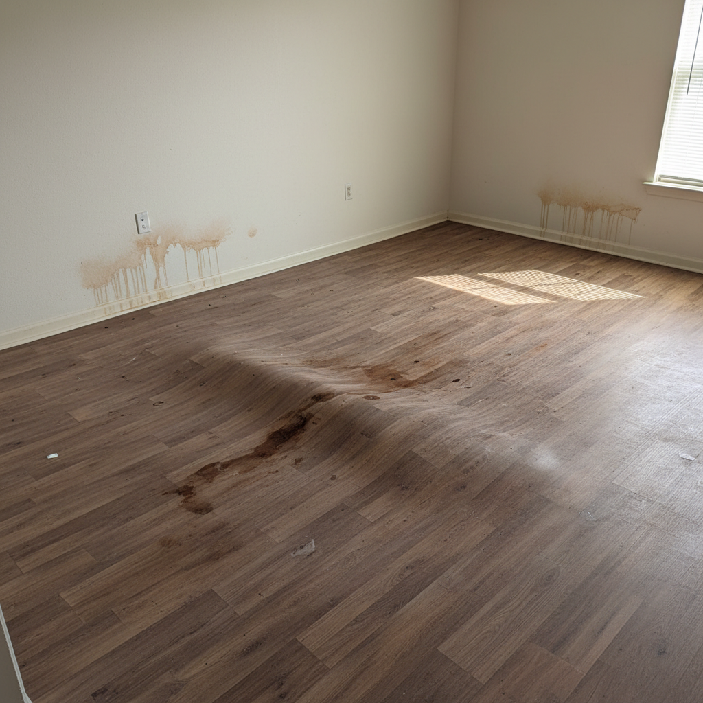 Roof Leak Water Damage Repair