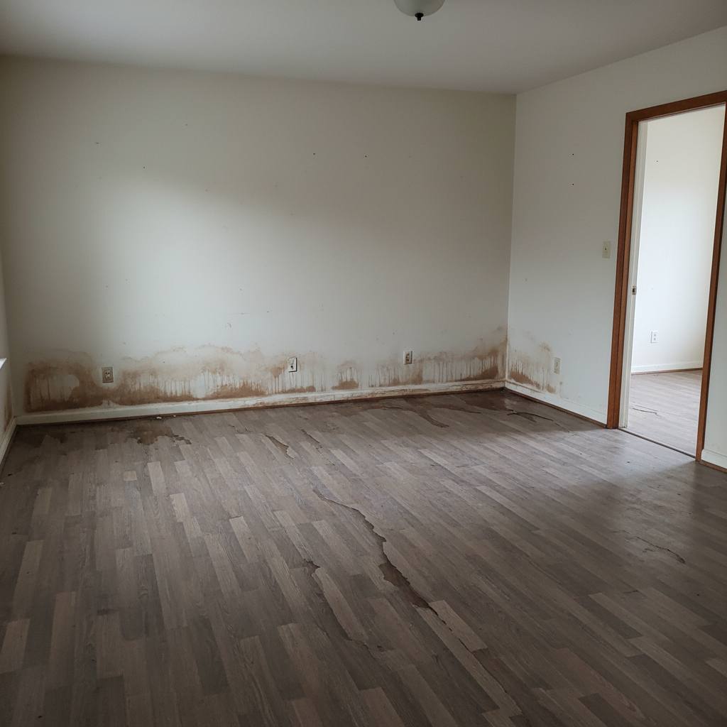 Water damage-related mold removal