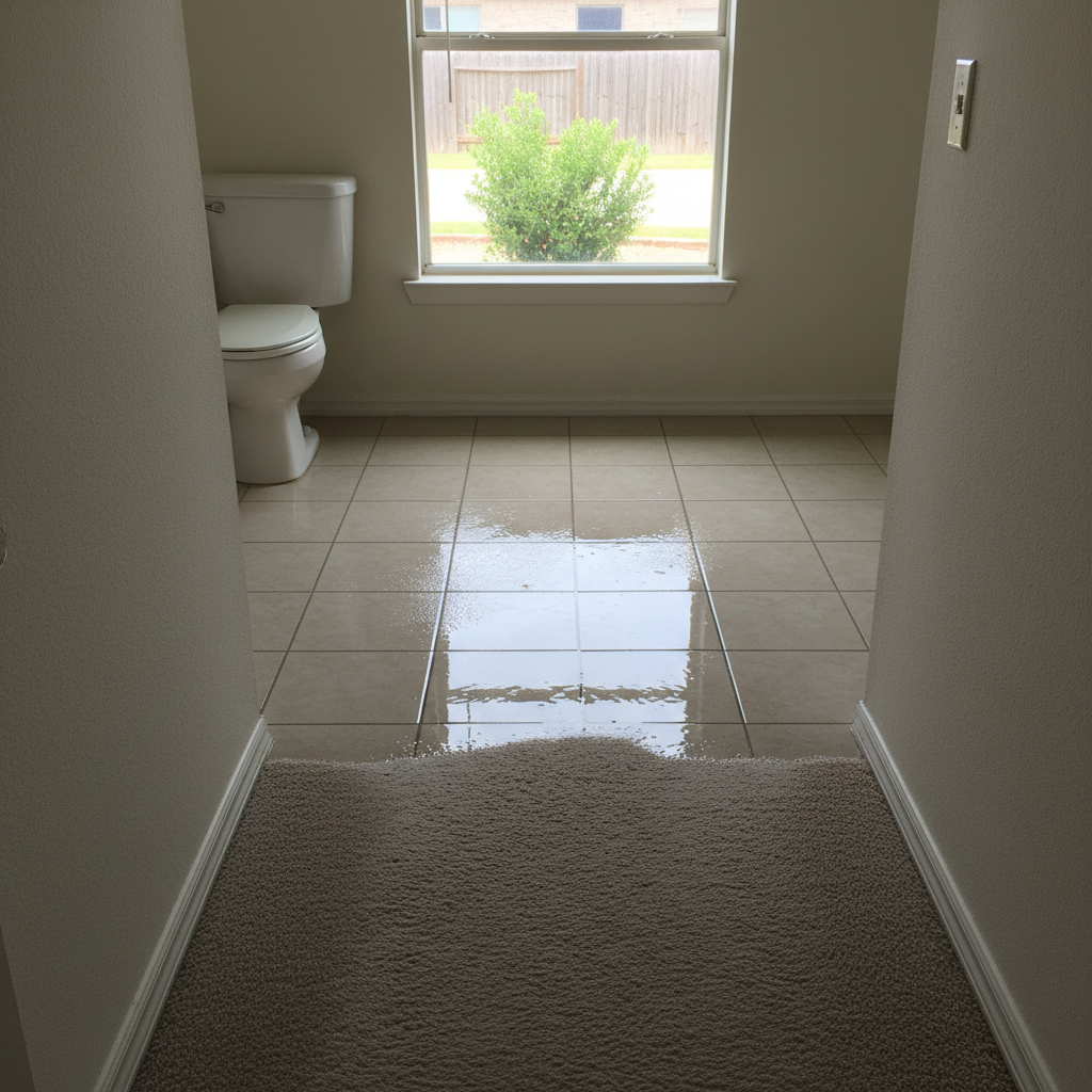 Toilet Overflow Cleanup