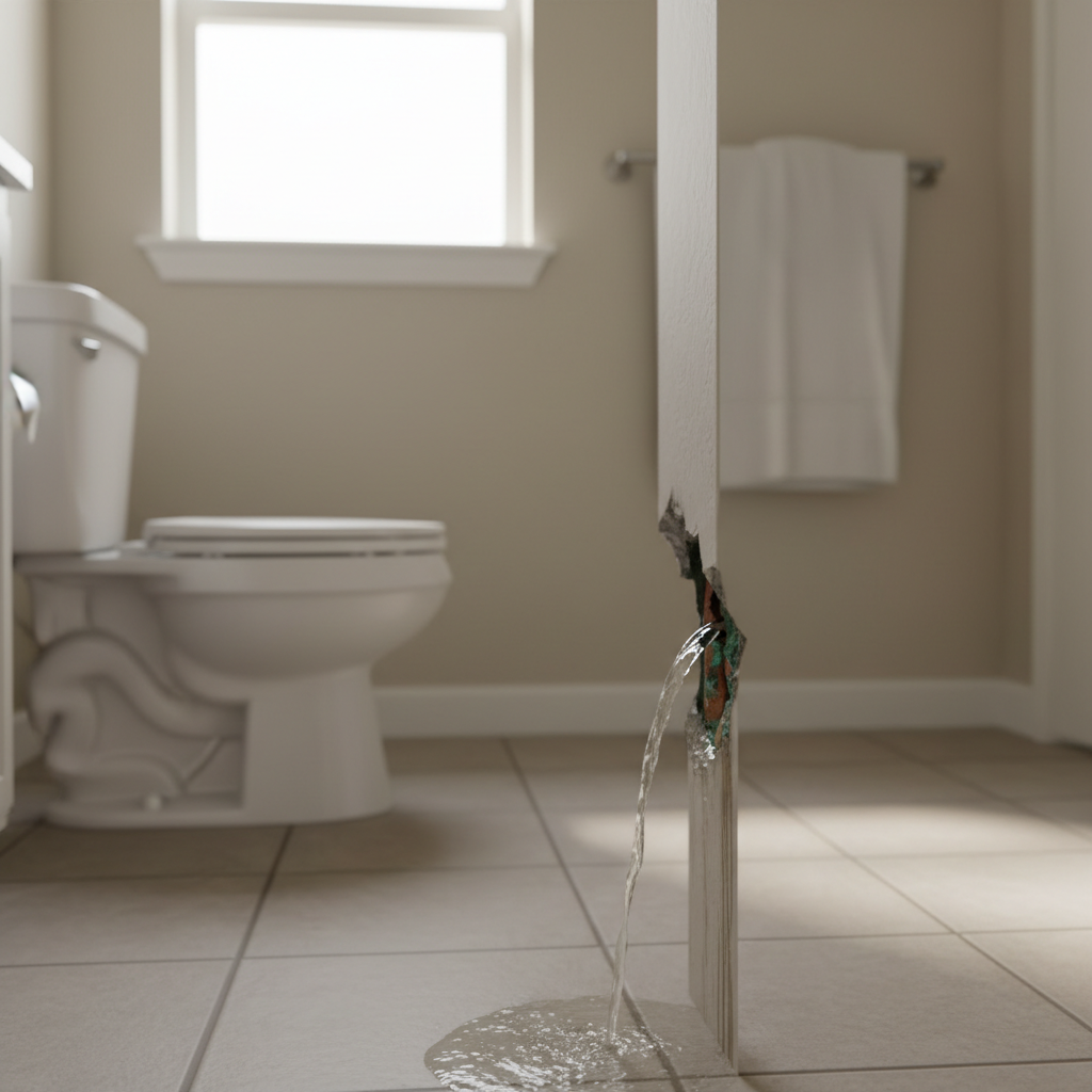 Burst Pipe Repair and Cleanup