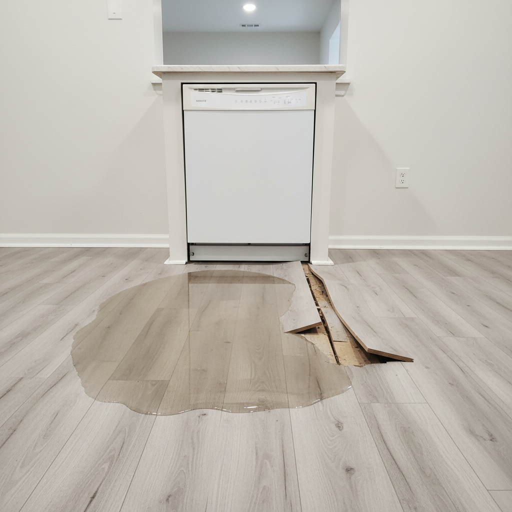 Appliance Leak Cleanup