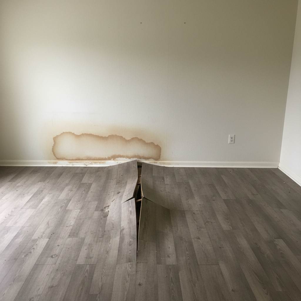 Roof Leak Water Damage Repair