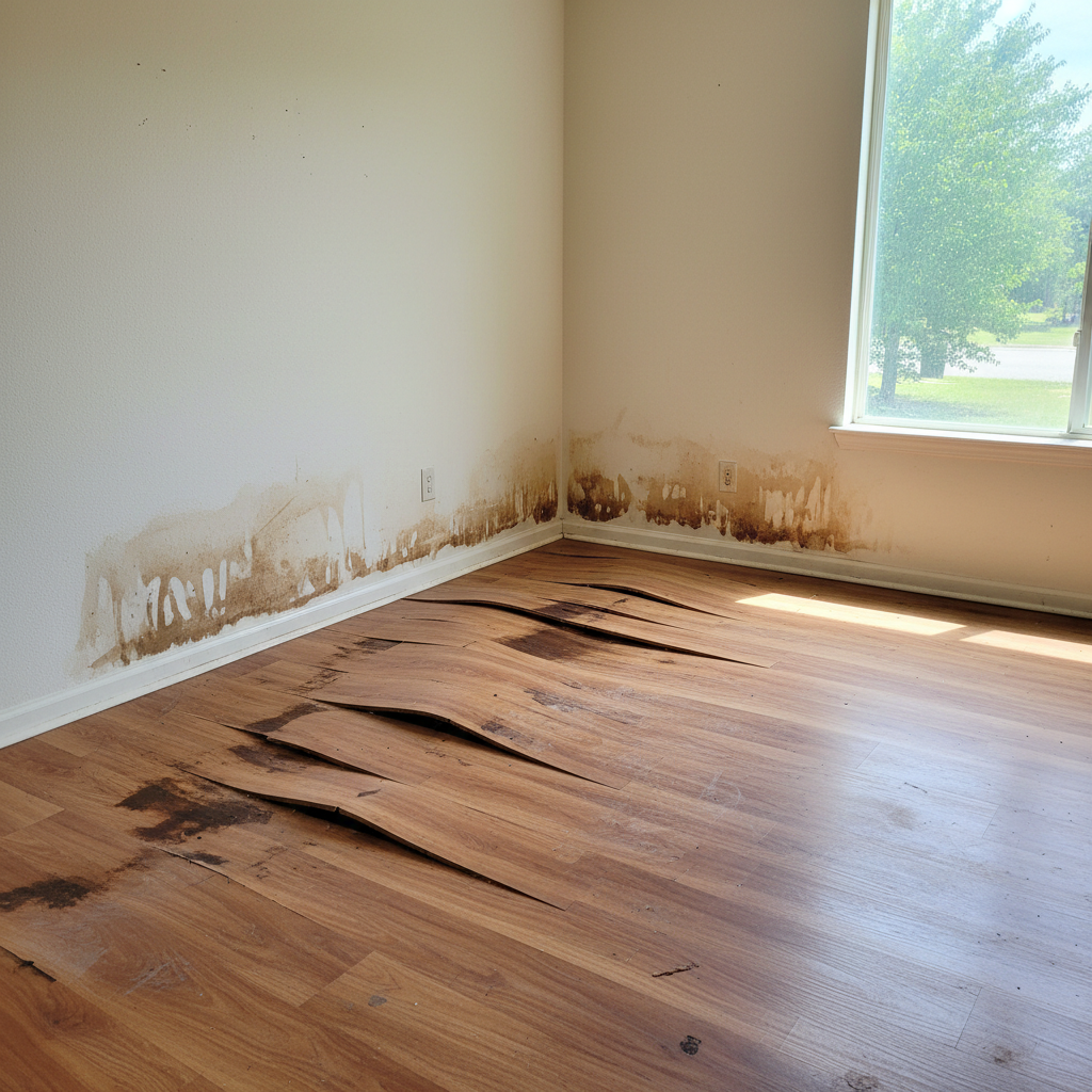 Roof Leak Water Damage Repair in Royse City