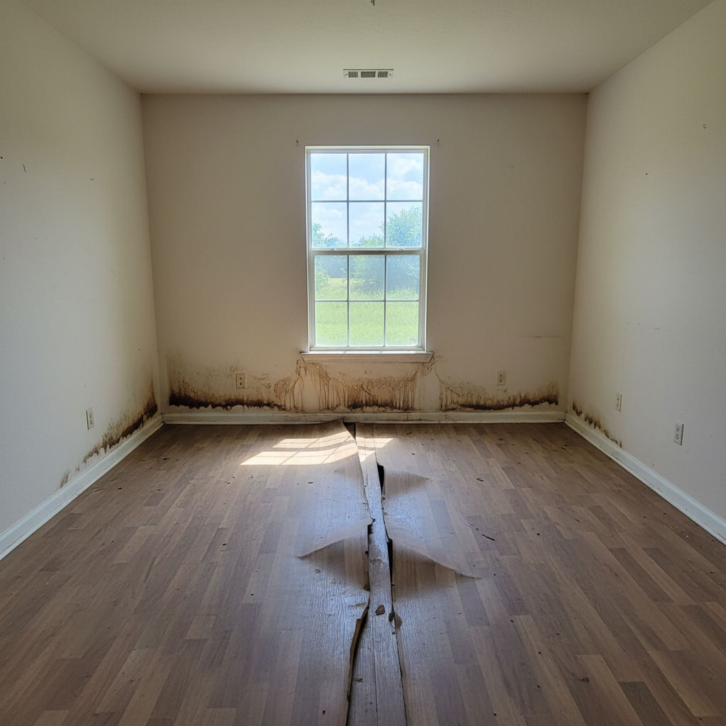 Water damage-related mold removal