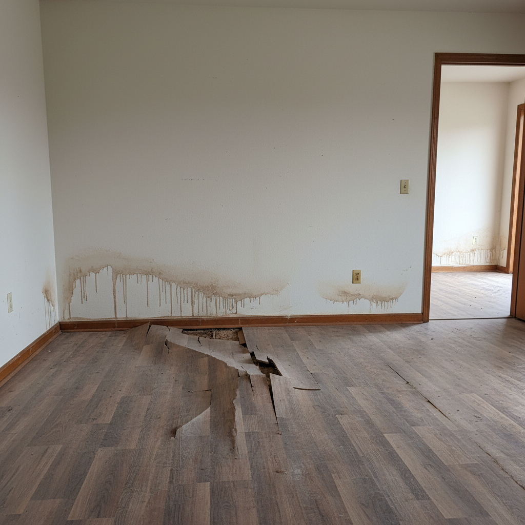 Hardwood Floor Water Damage Restoration