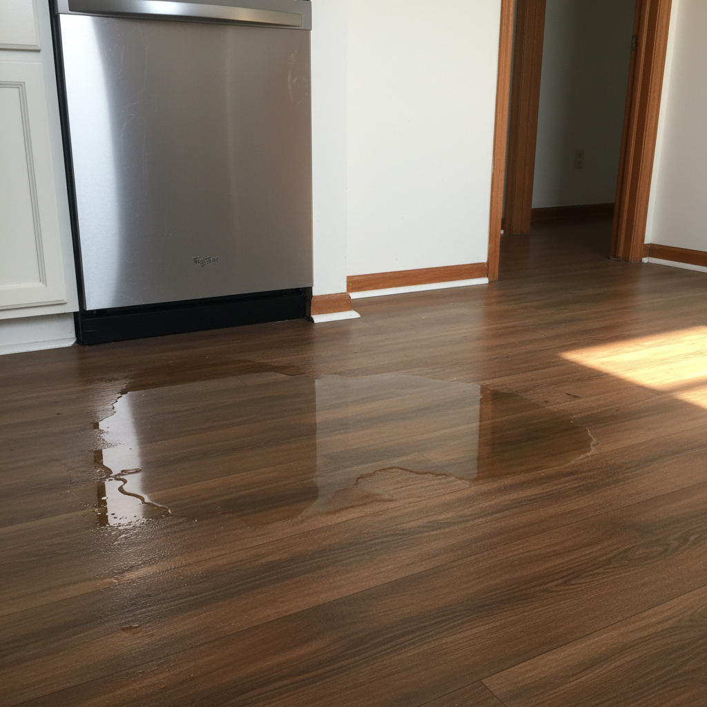 Appliance Leak Cleanup