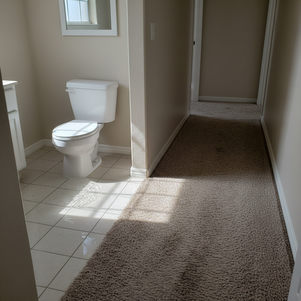 Toilet Overflow Cleanup