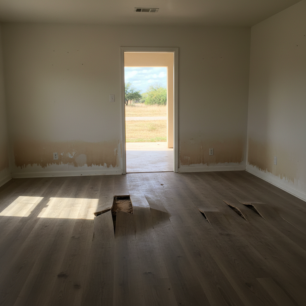 Roof Leak Water Damage Repair