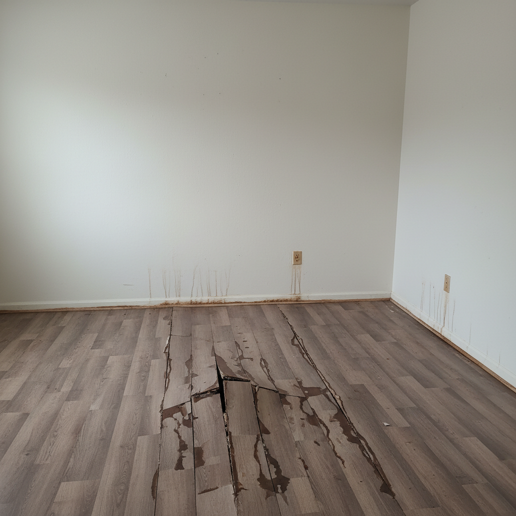 Water damage-related mold removal