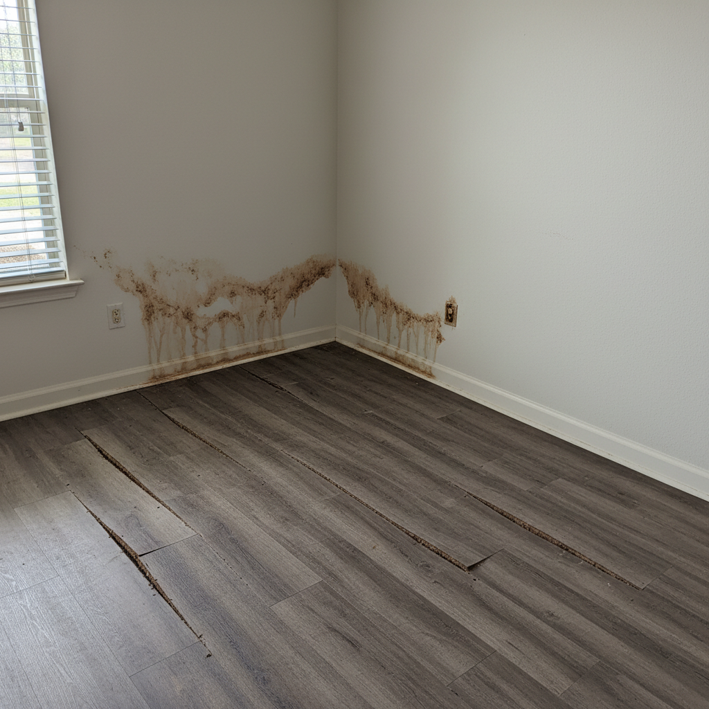 Roof Leak Water Damage Repair