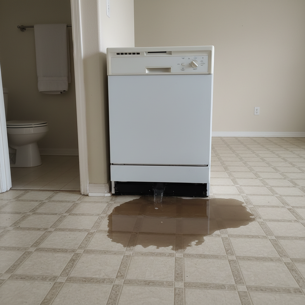 Appliance Leak Cleanup