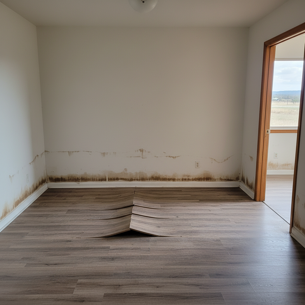 Hardwood Floor Water Damage Restoration