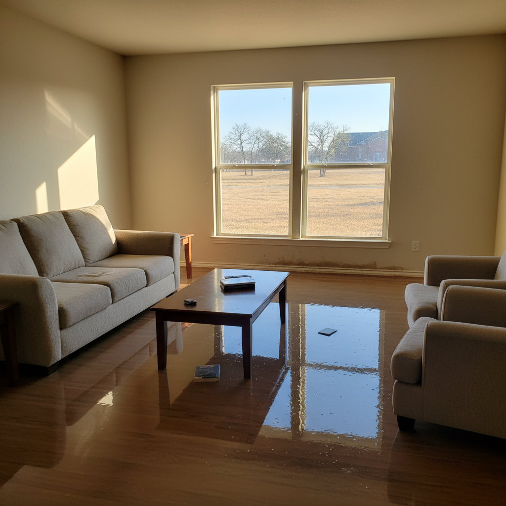 Flood Damage Restoration in Sherman