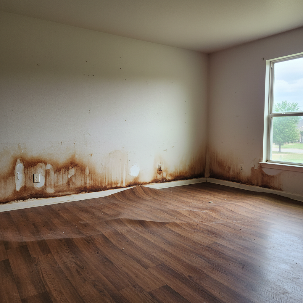 Water Damage Remediation in Sherman
