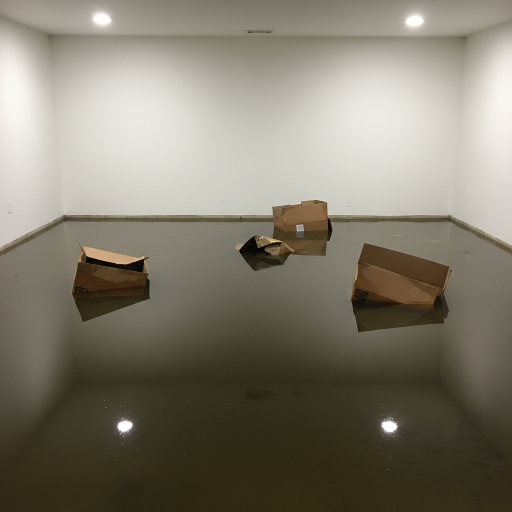 Basement Water Removal in Sherman