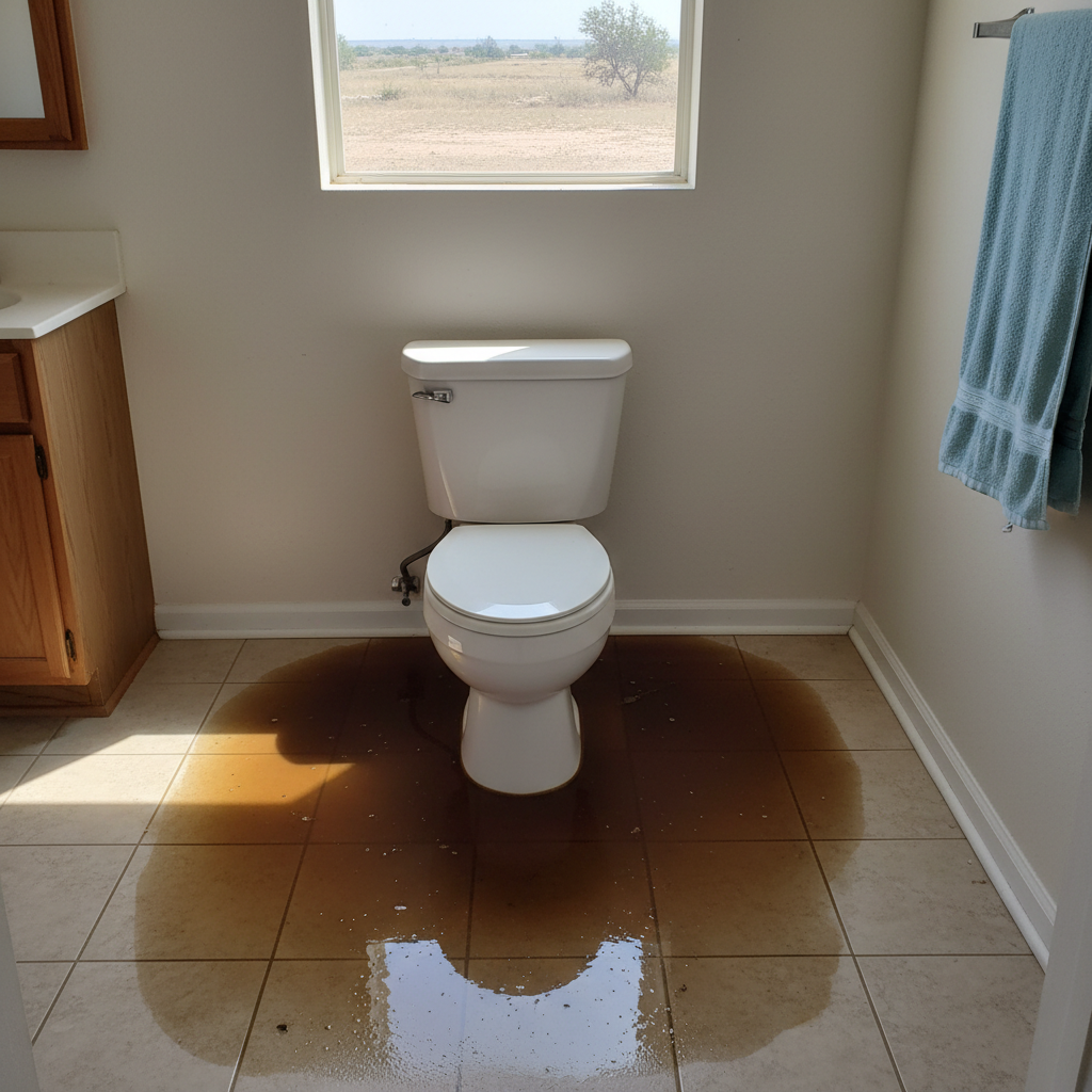 Sewage Cleanup in Sherman