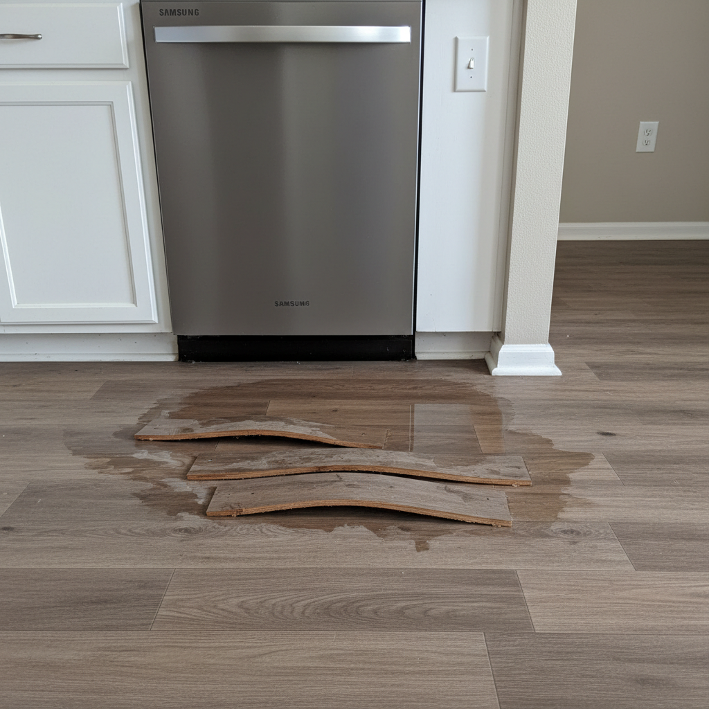 Appliance Leak Cleanup
