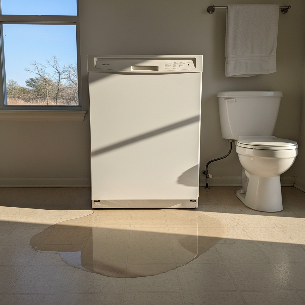 Appliance Leak Cleanup
