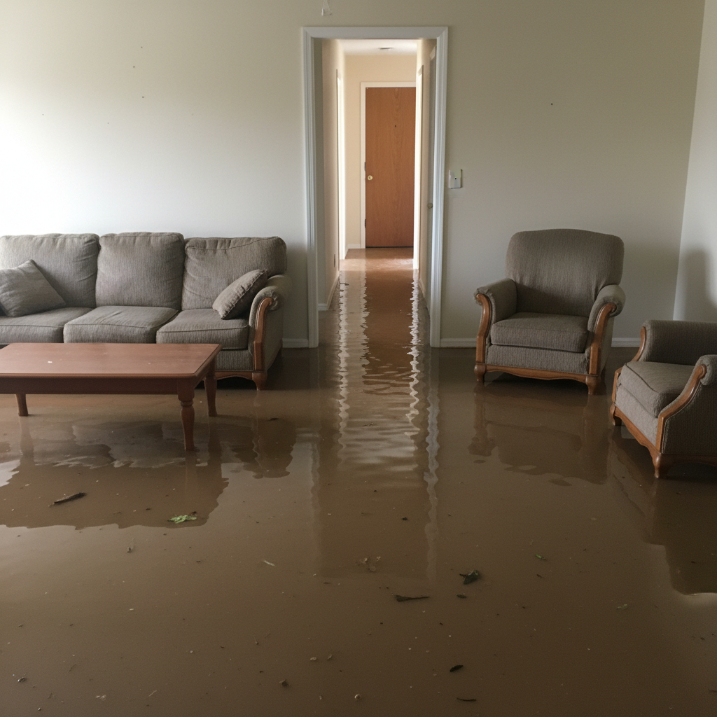 Flood Damage Restoration in Tioga