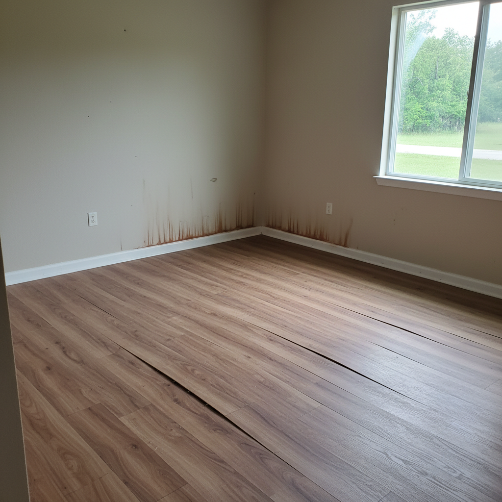 Water damage-related mold removal in Tioga