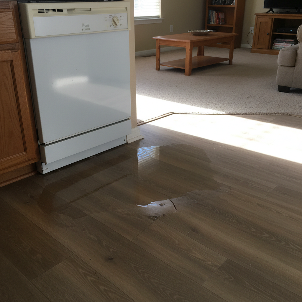 Appliance Leak Cleanup in Tioga