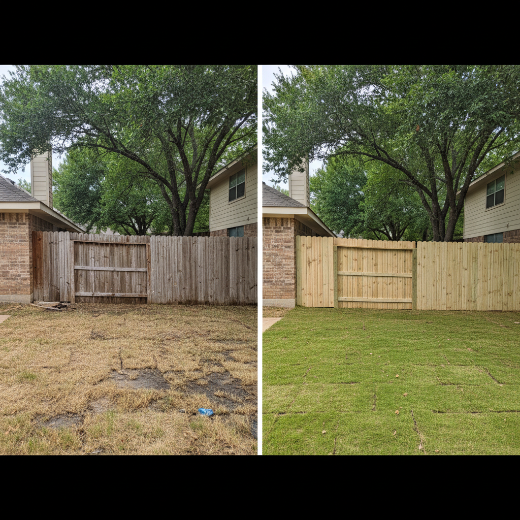 Completed flood restoration work at a residential property in Colleyville, TX