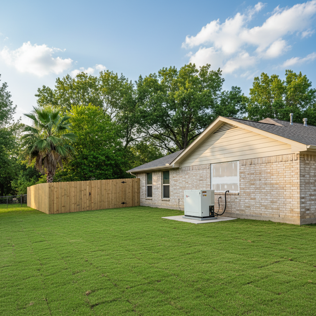 Completed flood restoration work at a residential property in Coppell, TX