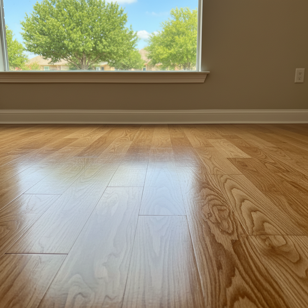 Completed water damage cleanup work at a residential property in Crowley, TX