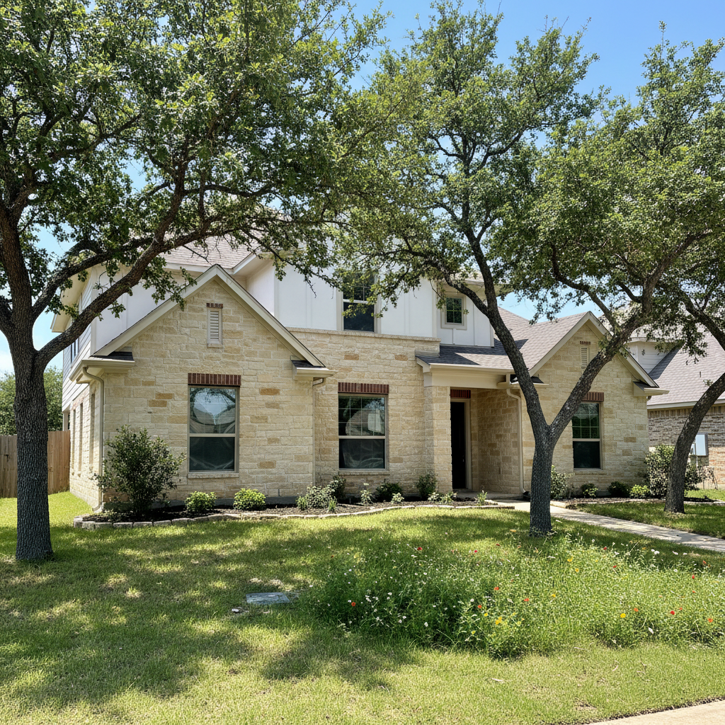 Completed mold remediation work at a residential property in Boerne, TX