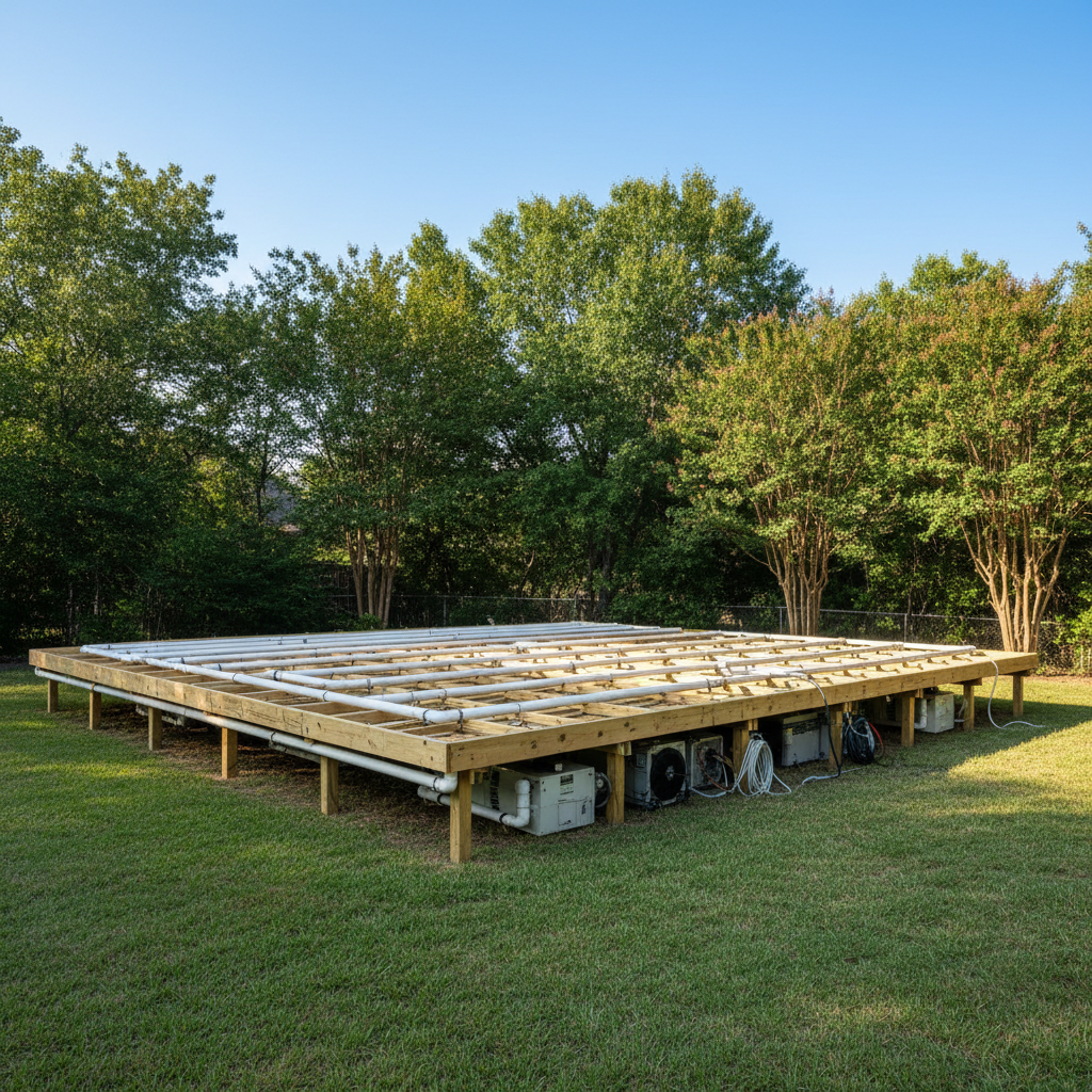 Completed structural drying work at a residential property in Boerne, TX