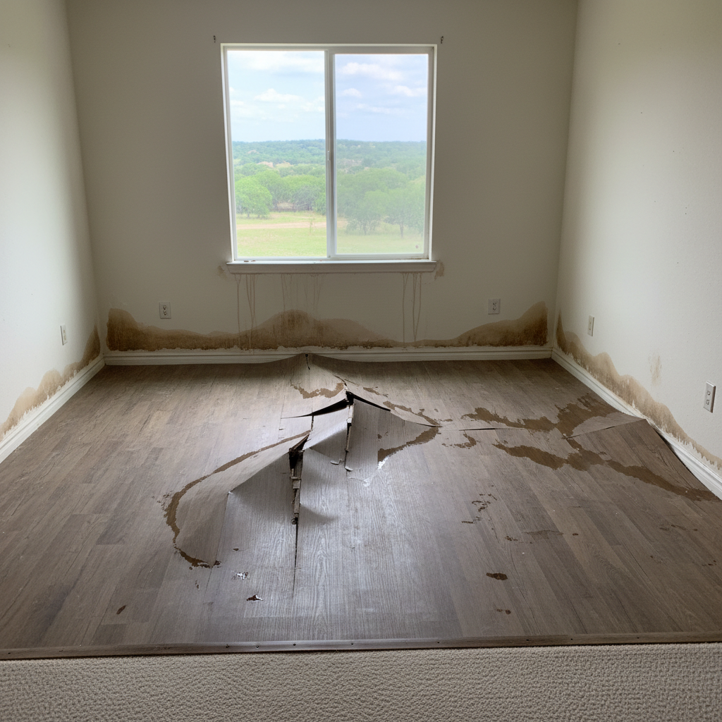 Water Damage Restoration in Tom Bean