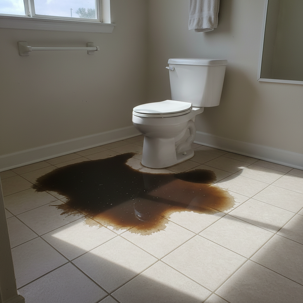 Sewage Cleanup in Tom Bean