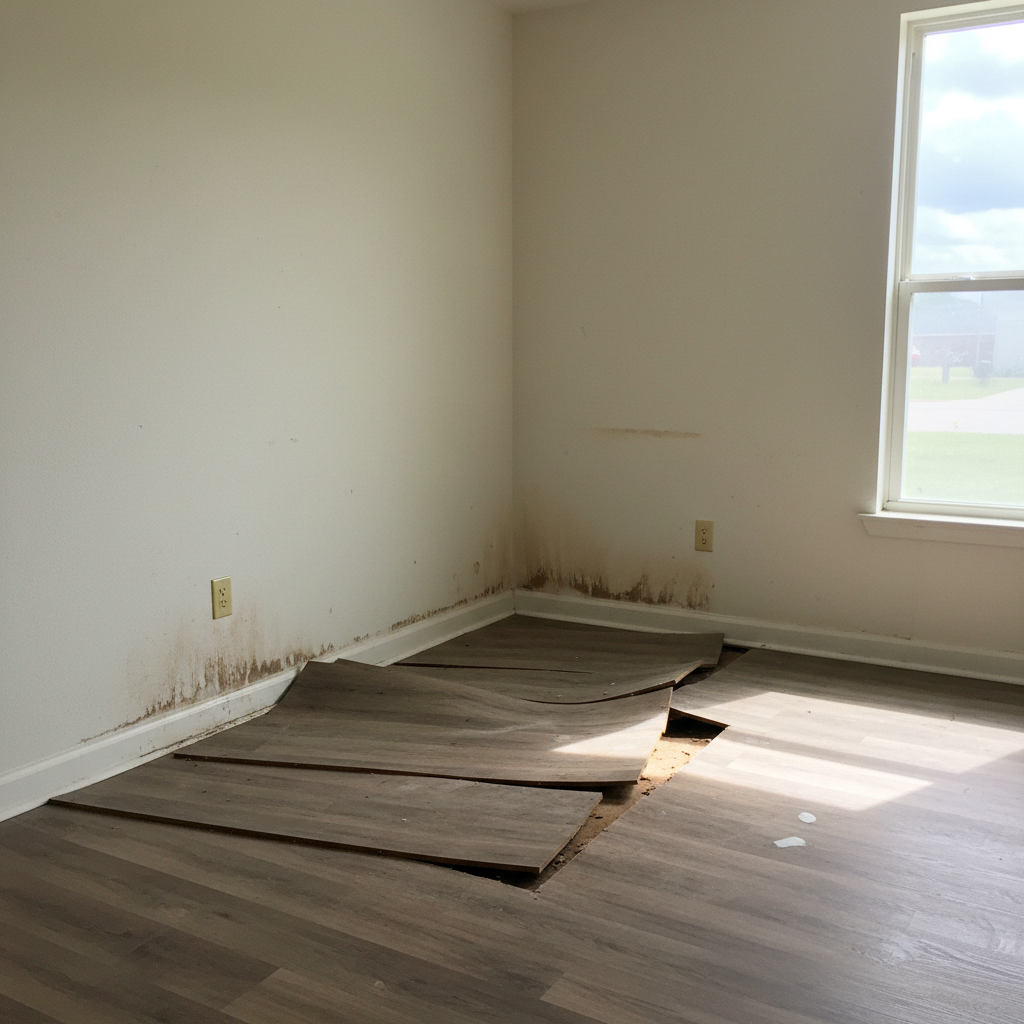 Roof Leak Water Damage Repair