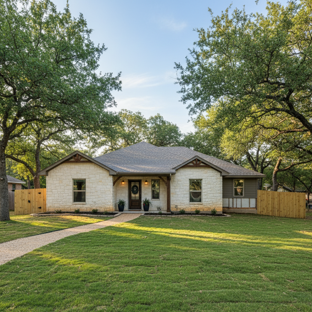 Completed sewage cleanup work at a residential property in Driftwood, TX