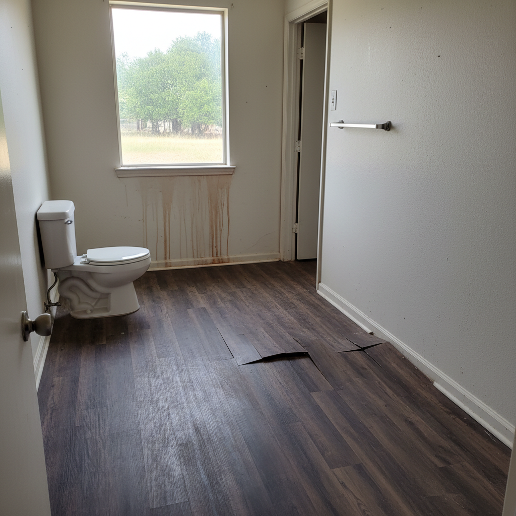 Water damage-related mold removal