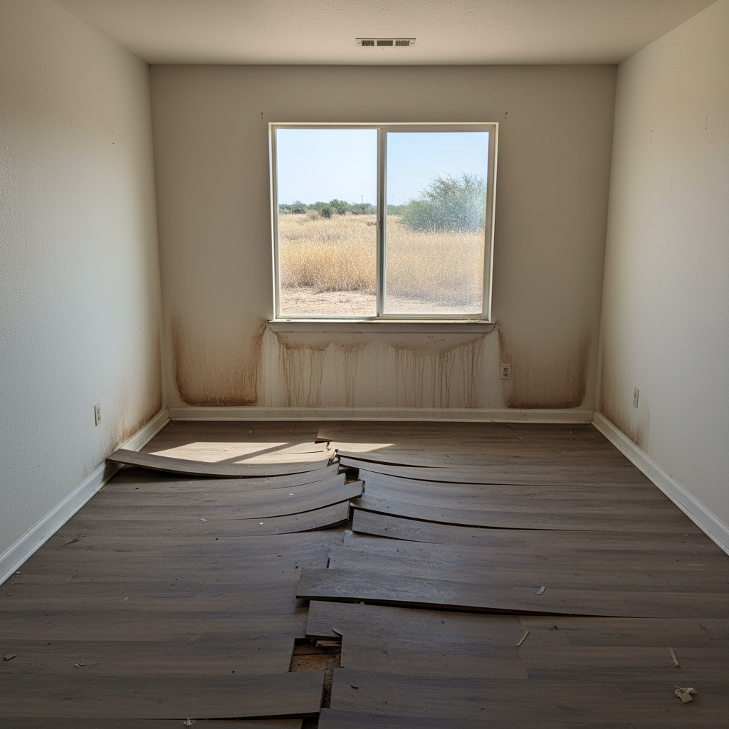 Hardwood Floor Water Damage Restoration