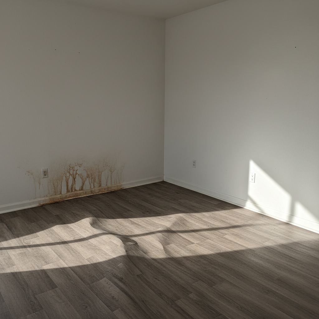 Water damage-related mold removal