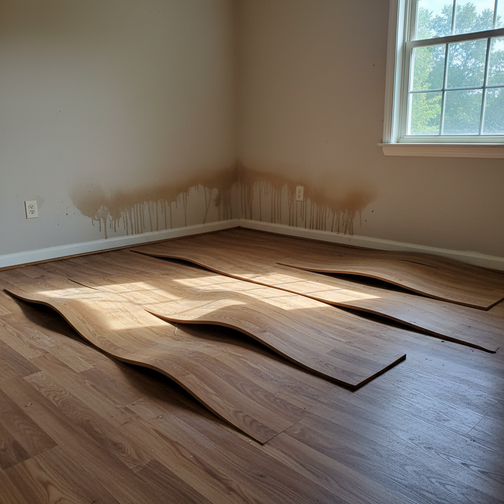 Water damage-related mold removal