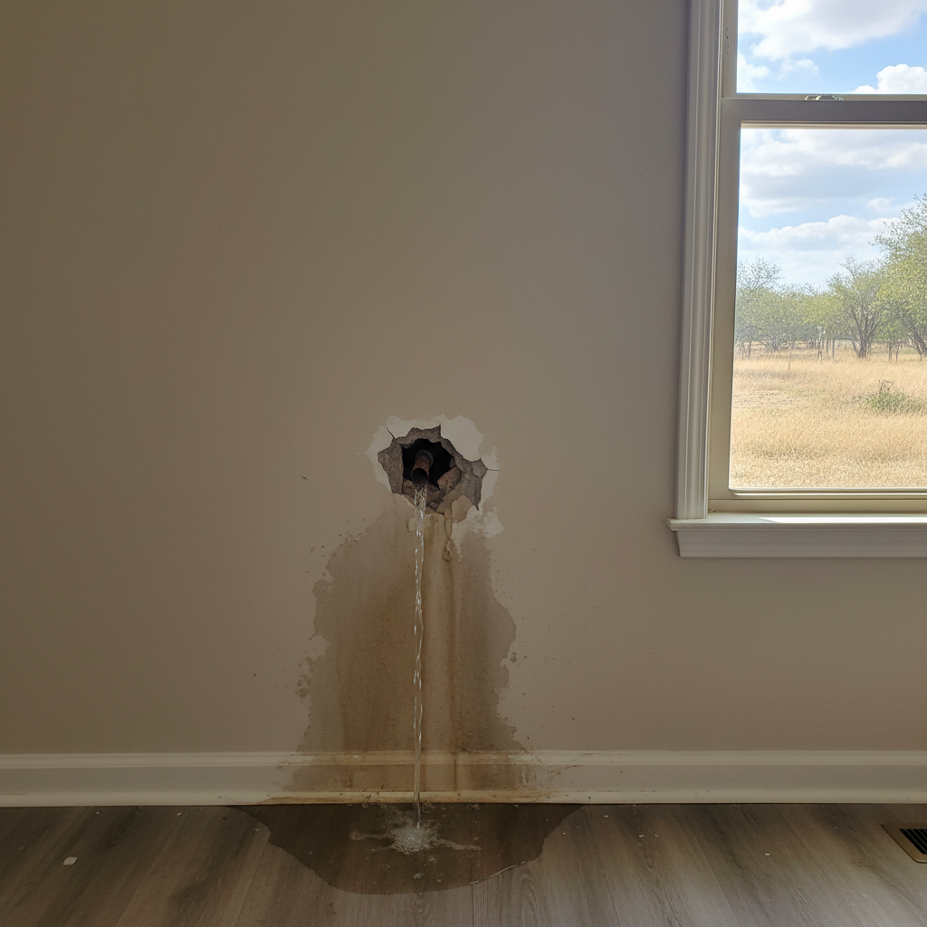 Burst Pipe Repair and Cleanup