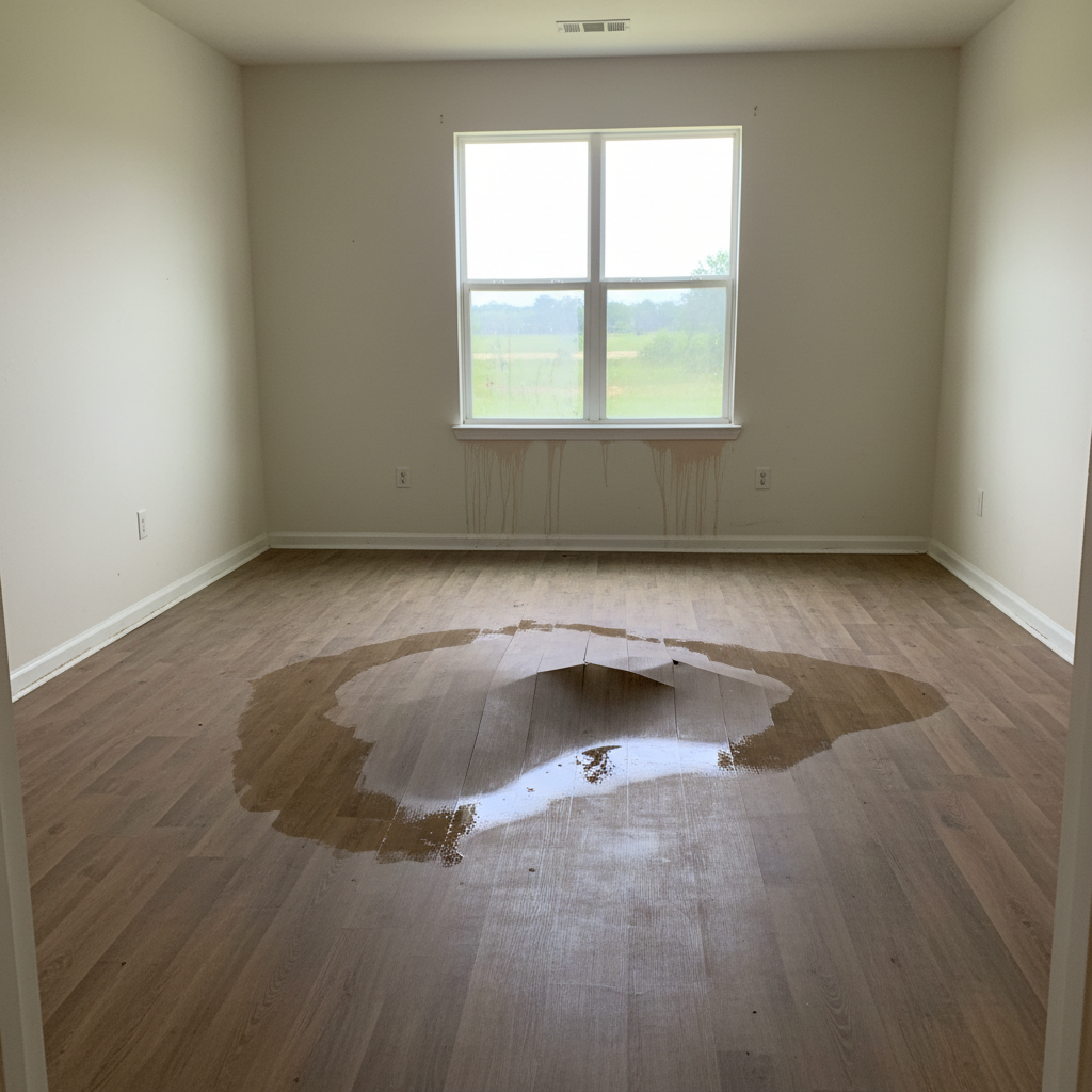 Hardwood Floor Water Damage Restoration