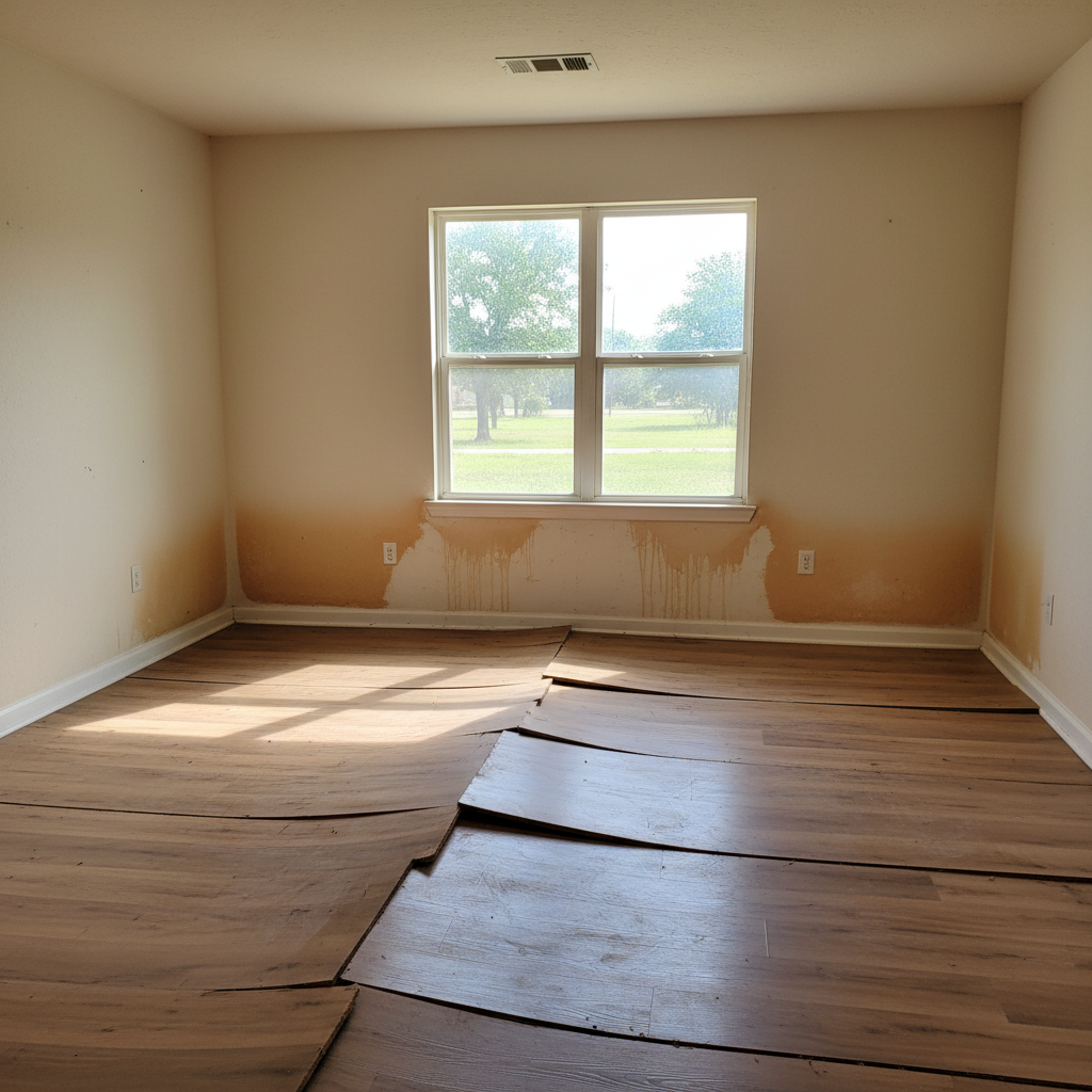 Hardwood Floor Water Damage Restoration