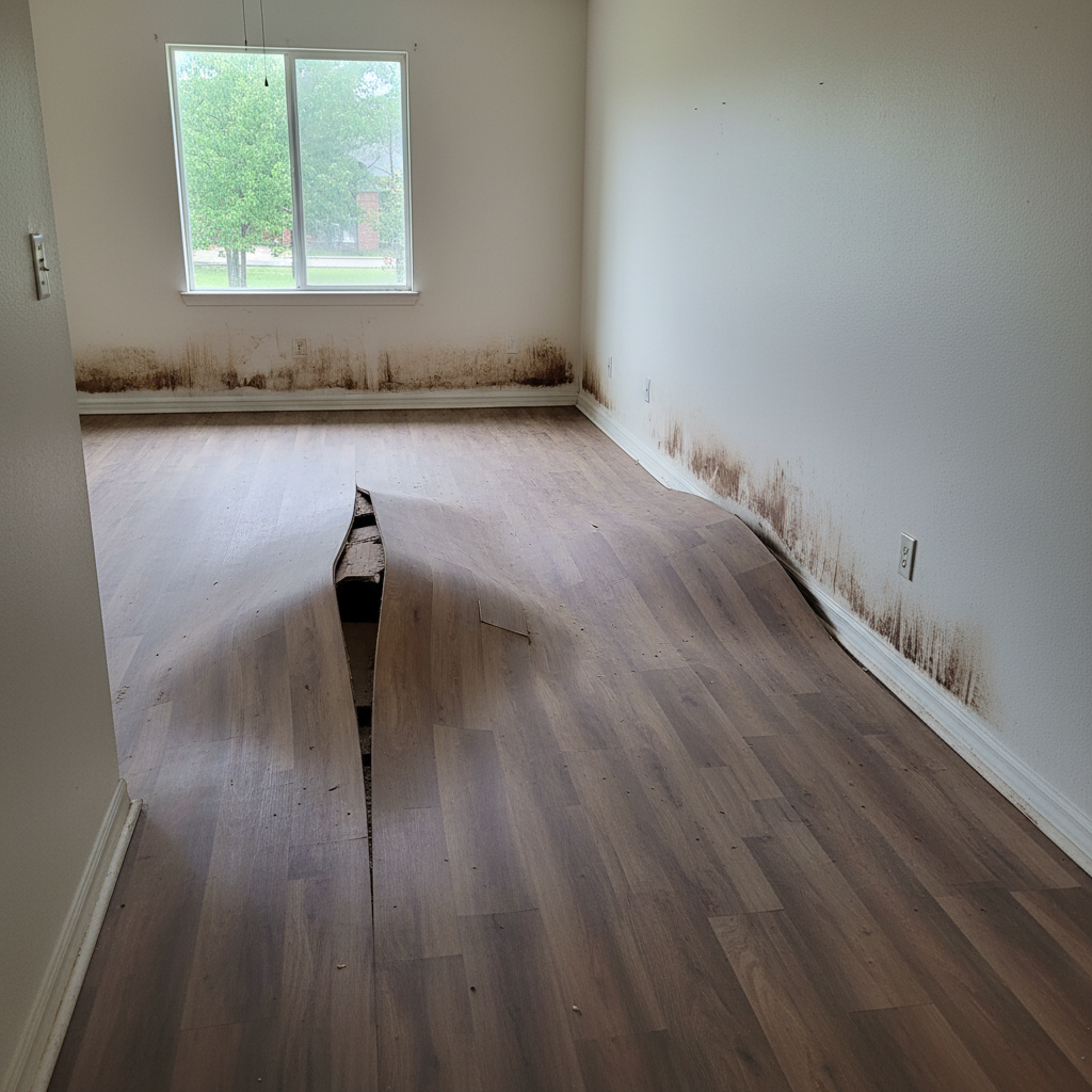 Roof Leak Water Damage Repair