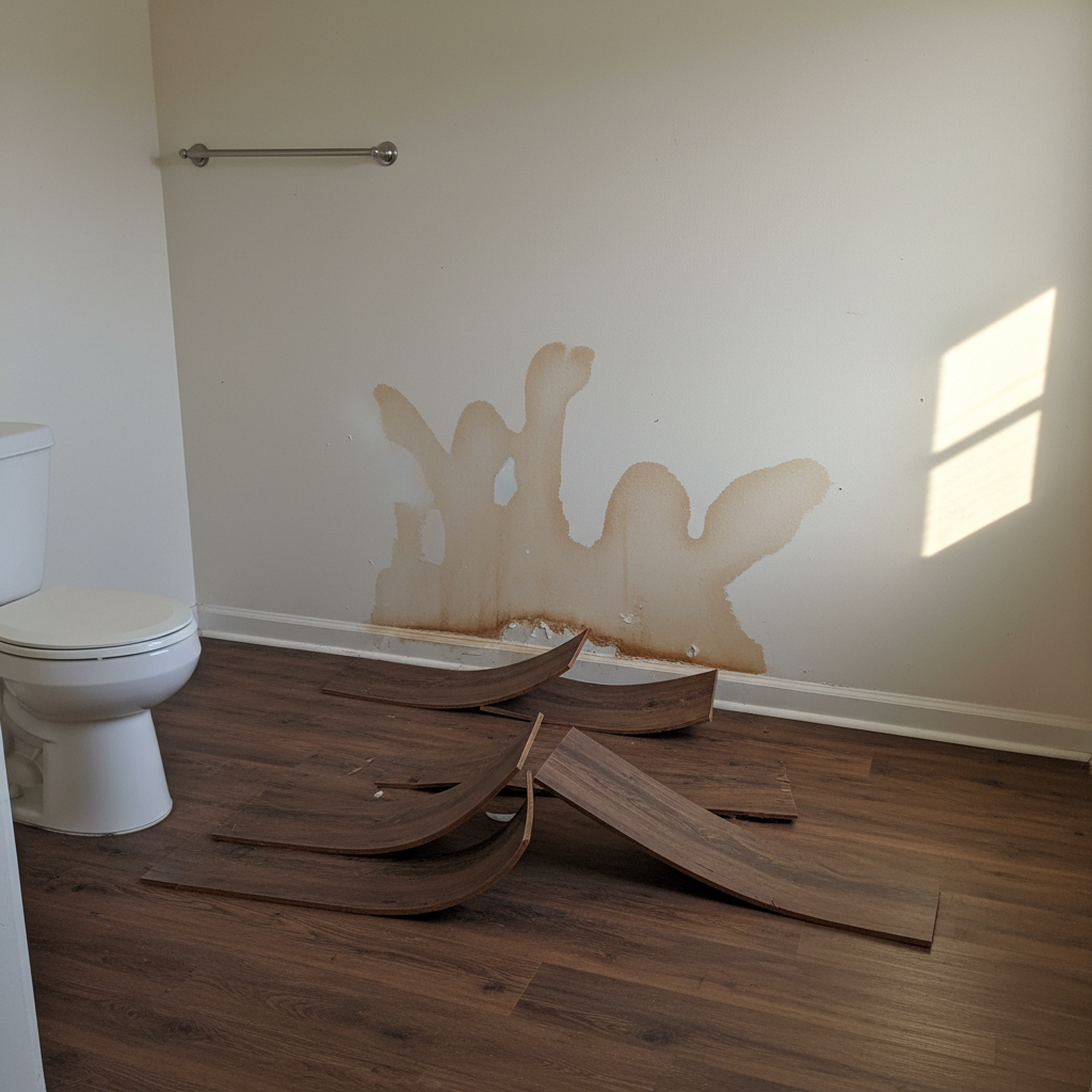 Roof Leak Water Damage Repair