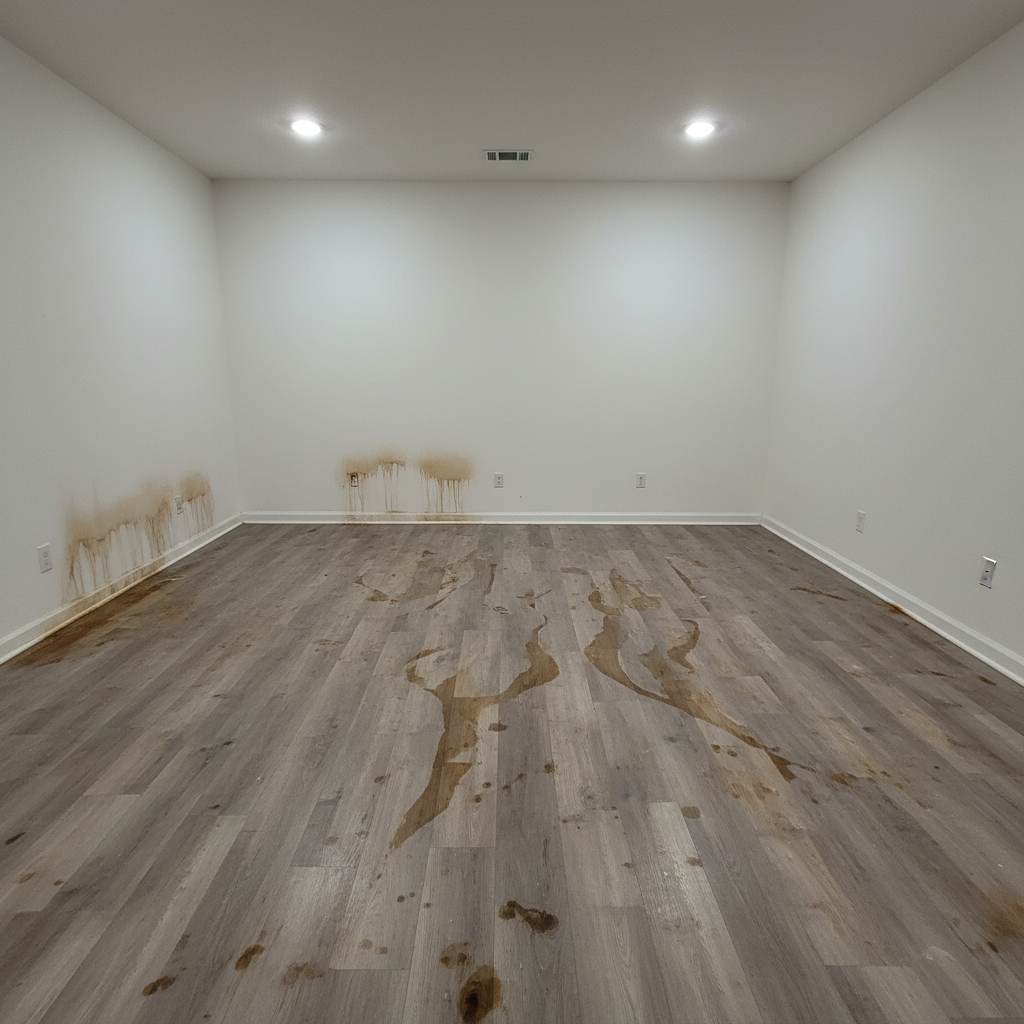 Water damage-related mold removal