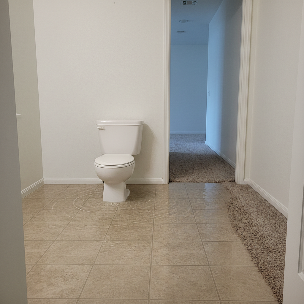 Toilet Overflow Cleanup